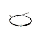 El Regalo Evil Eye Unisex Bracelet for Men & Women | Macrame Bracelet Braided with Lucky Eye to Ward Off Buri Nazar (Pattern-3)
