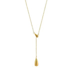 El Regalo Water Drop Minimalist Stainless Steel Necklace - Anti Tarnish, Waterproof Elegant Drop Pendant Necklace for Women - Classy & Timeless Design for Any Occasion