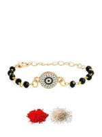 El Regalo Nazaria Rakhi for Kids/Baby Brother - Cute Evil Eye Rakhis for Babies/Toddlers with shagun, Rakhi Message Card in Rakhi Gift Box (Style-5)