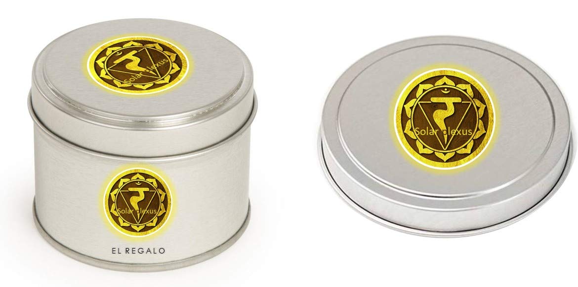 El Regalo Solar Plexus Chakra, Manipura Chakre Candles, Aromatherapy/Meditation Candles | Fragrances: Cinnamon