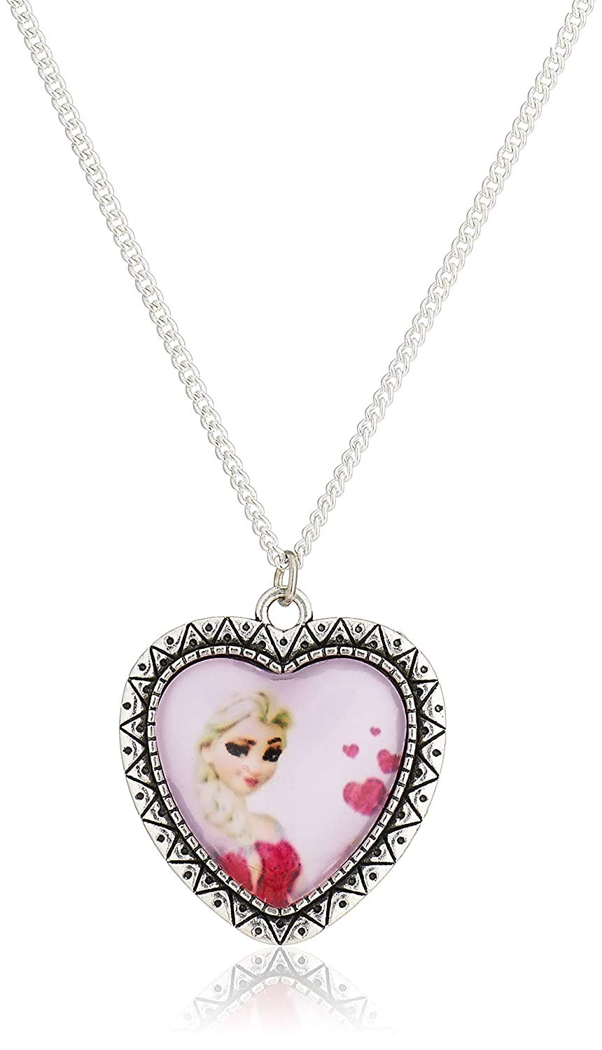 El Regalo Alloy Girls Heart pink Pendant Necklace Jewelry
