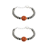 El Regalo 1 Pair Rudraksha Nazaria Bracelets for Babies/Toddlers/Kids- Baby Nazaria