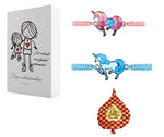 El Regalo 2 Unicorn Rakhis for Kids beautiful Kids Rakhi Set for Brother/Sister/Niece and Nephew Rakhi for Girls & Boys