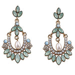 El Regalo Fashion Earrings for Girls & Women | Imitation Stones Earrings with Pearls for Girls & Women | Gift For Girls