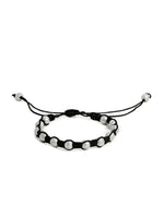 El Regalo 1 PC Boho Macrame Adjustable Oxidized German Silver Bead Nazabattu Anklet for Girls & Women- 1 Leg Bohemian Tribal Thread Anklet (Oxidized Round Beads Anklet)