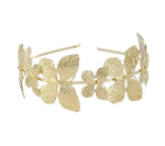 El Regalo Beautiful Butterfly Metal Hairband- Greek Goddess Butterfly Headband for Bride, Golden Roman Butterfly Crown Bridal Headpiece