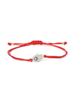 El Regalo Unisex Minimalist Evil Eye Bracelets - Simple & Elegant Designs in Butterfly, Hamsa Hand, and Evil Eye Charm (Hamsa Hand Evil Eye)