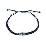 El Regalo Alloy With Evil Eye Antique Bracelet For Men (black)