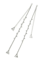 El Regalo Silver-Toned Bra Straps