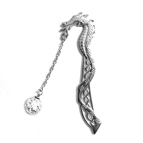El Regalo Luminous Glow in The Dark Flying Dragon Shape Bookmarks Unisex Creative Gift (Glowing Dragon)
