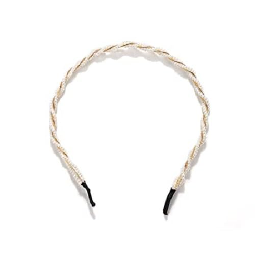 El Regalo Graceful Pearl Beads Decoration Hair Band Headband for Kids, Girls and women | Pearls Party Hairbands (option 2)