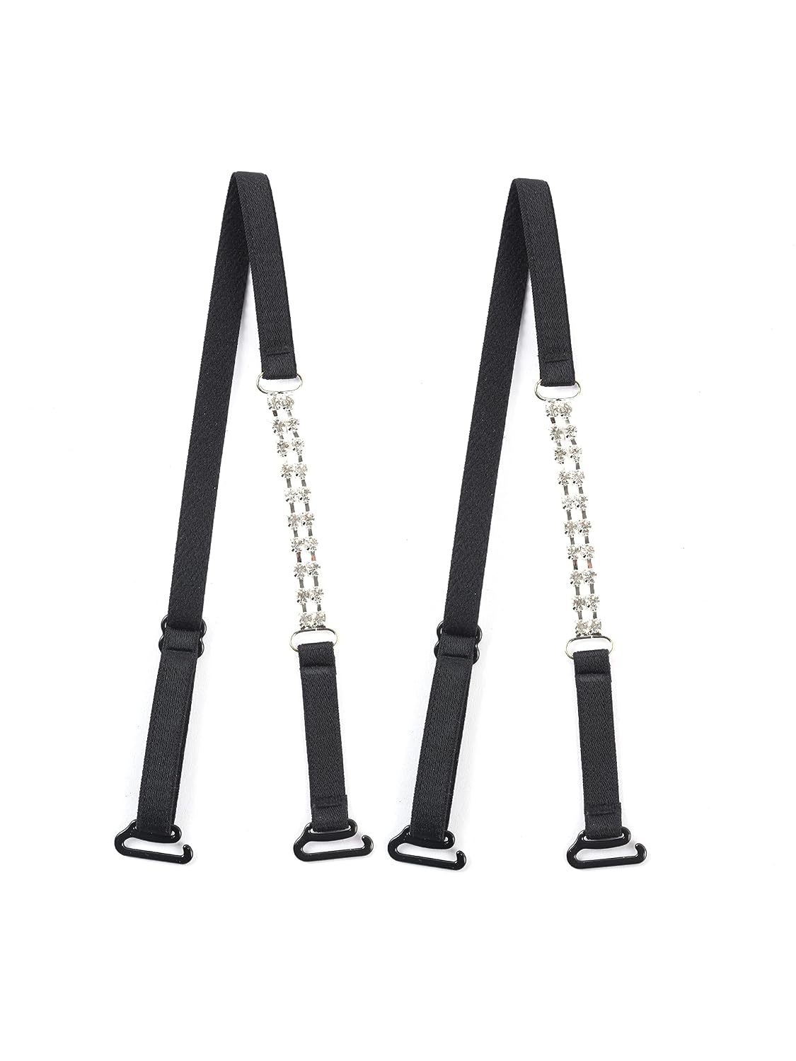 El Regalo Fashion Stones Bra Straps for Female Women Girls - Adjustable Bra Straps Shoulder Strap Intimates Accessories for Off Shoulder Dresses