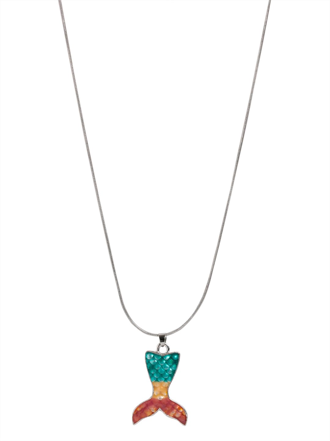 El Regalo Mermaid Pendant Necklace for Girls & Women- Enchanting Fish Tail Mermaid Jewelry