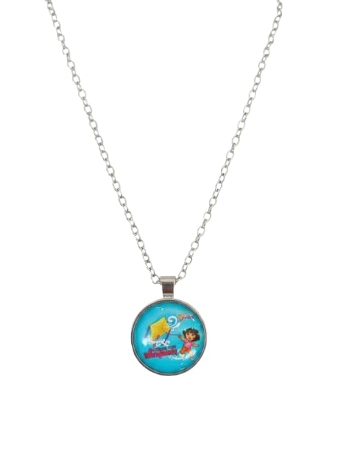 El Regalo Enchanted Tales Princess Pendant Necklace for Girls & Toddlers - Magical Character Jewelry for Birthdays, Parties & Gifting (Style-10)