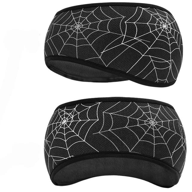 El Regalo 1 PC Winter Ear Warmer Headbands- Fleece Winter Earmuff Headbands for Adult Unisex, Teens, Girls, Boys (Option-3),Black
