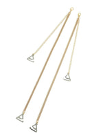 El Regalo Women Set Of 2 Gold-Toned Bra Straps