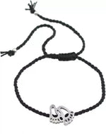El Regalo 1PC Black Thread Adjustable Nazarbattu Anklet for Kids/Teens Girls & Women- Nazarbattu, Nazaria Thread Fashion Anklets for 1Leg (Baby Foot Nazarbattu Anklet)