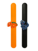 El Regalo 2 PCs Dinosaurs Snap Wrist Slap Bands | Silicone Dinosaurs Wristband Kids Party Favors Slap Bands for Kids (Option -3)