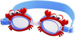 El Regalo Kids Cute Animal Cartoon Swimming Goggles for Girls & Boys- Kids/Toddlers Swim Goggles (upto 10 Years Old) (Crab Swim Goggle)