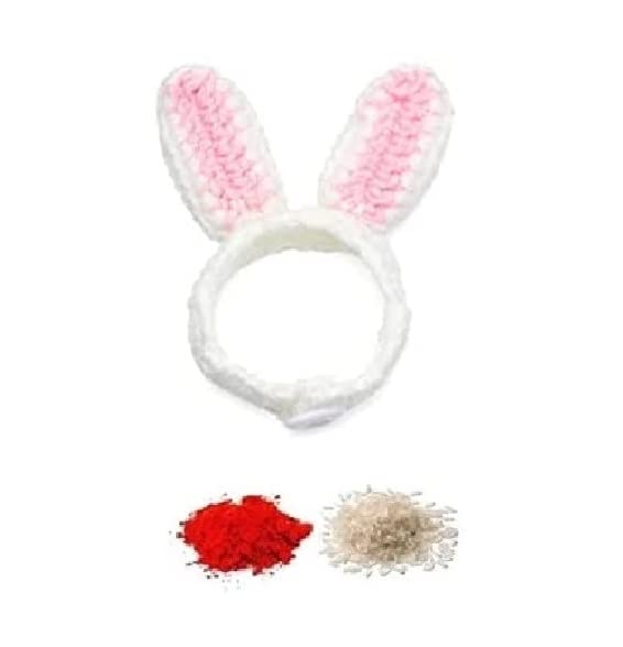 El Regalo 1PC Cute Hand Knitted Unisex Rakhis for Kids/Teens- Adjustable, Soft, Knitted Crochet Rakhis for Babies/Toddlers/Kids/Teens (Blue Mouse Watch)