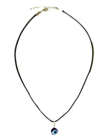EL REGALO Blue & Black Evil Eye Bohemian Necklace