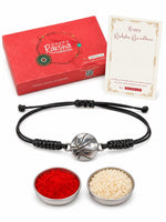 El Regalo 1PC Rakhi for Kids | Sports Ball Bracelet Rakhi for Brother- Rakhi for Sports Lover Brother with Roli-Chawal, Message Card in Rakhi Gift Box for Kids/Teens/Adults (Option-3)