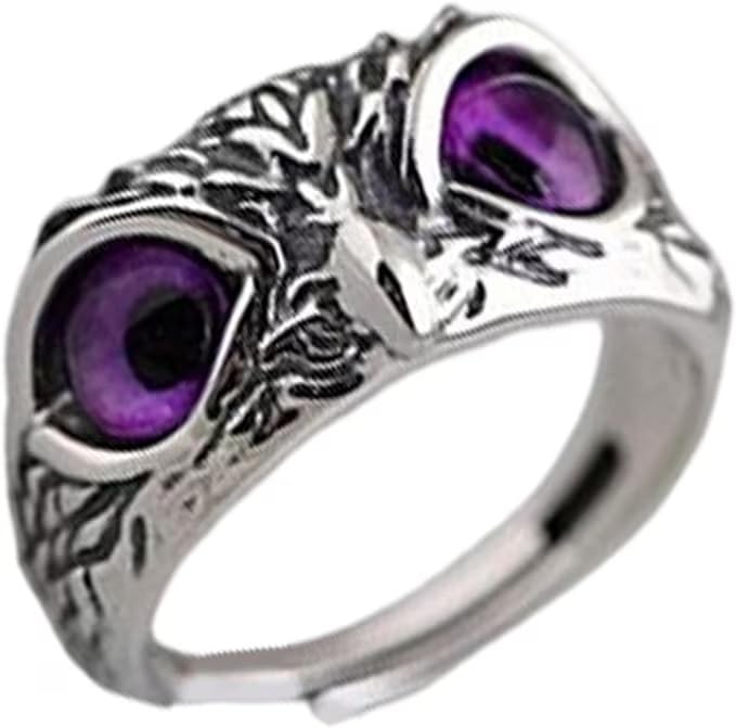 El Regalo Butterfly Stainless Steel Adjustable Ring for Girls & Women - Anti-Tarnish (Silver)