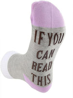 EL REGALO Grey Colorblocked Typography Printed Socks