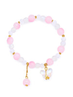 El Regalo Dreamy Gradient Colorful Beaded Bracelets with Cute Charms for Girls & Women (Style-6)