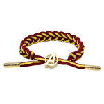 El Regalo Super Hero Braided Bracelet Wristband for Girls & Boys (Yellow & Red)