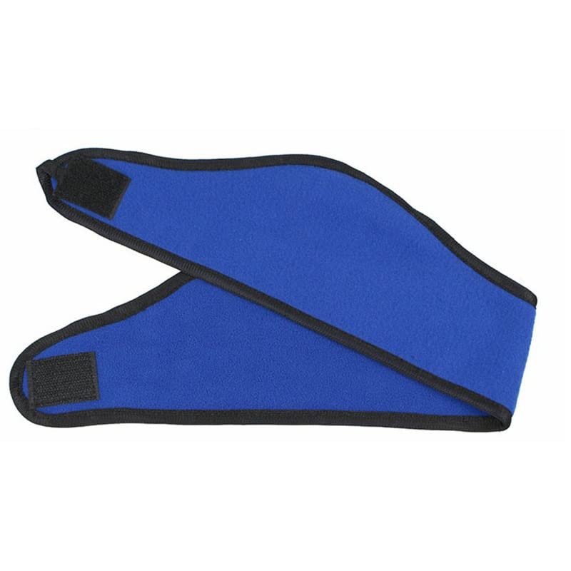 El Regalo 1 PC Fleece Ear Warmer Unisex Sports Headband with Velcro, Cozy Fleece Ski Ear Muff Stretch Winter Earmuff Headband Hair Band Running Headband for Men & Women (Royal Blue)