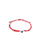El Regalo Kids Heart Evil Eye Adjustable Bracelet/Anklet for Babies & Kids | Nazaria Baby/Kids Protection Bracelet with Lucky Eye Charms (1PC) (New Born to 13 Years Old Kids) (Silky Pink)
