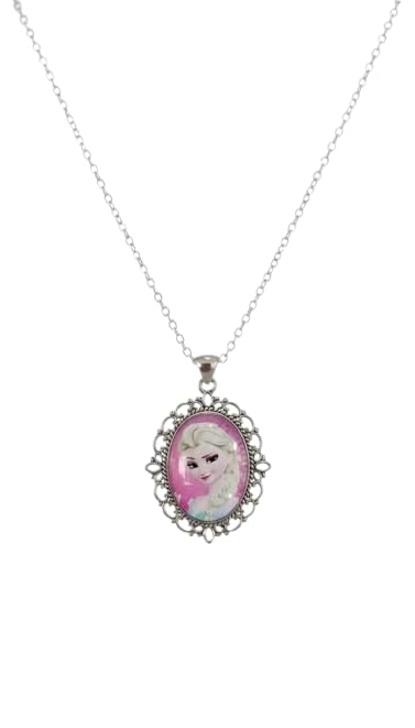 El Regalo Enchanted Tales Princess Pendant Necklace for Girls & Toddlers - Magical Character Jewelry for Birthdays, Parties & Gifting (Style-2)
