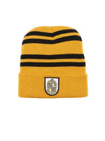 EL REGALO Printed Woolen Beanie Yellow