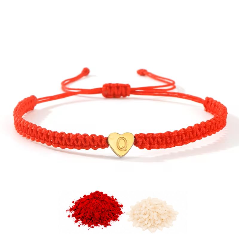 El Regalo Red Ethnic Rakhi Dori Unisex Rakhi-Adults - QCharm