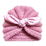 El Regalo Kid's Wool Cap (Pack of 1) (Earheadband_Pink_0 Months-6 Months)