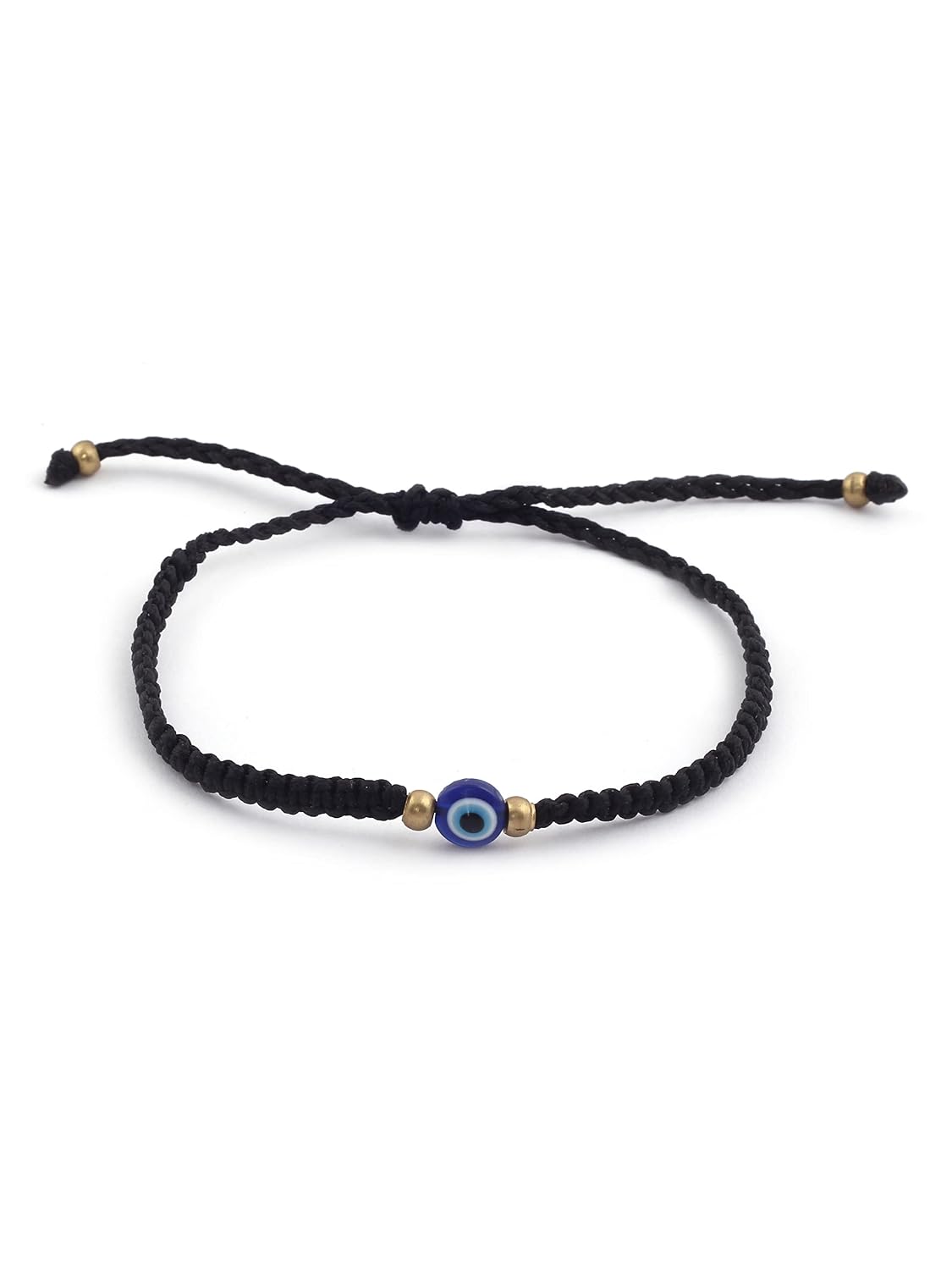El Regalo Evil Eye Unisex Bracelet for Men & Women | Macrame Bracelet Braided with Lucky Eye to Ward Off Buri Nazar (Pattern-2)