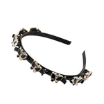 El Regalo Sparkle Glitter Sequin Stretch Headband for Babies, Kids & Teens (Silver)