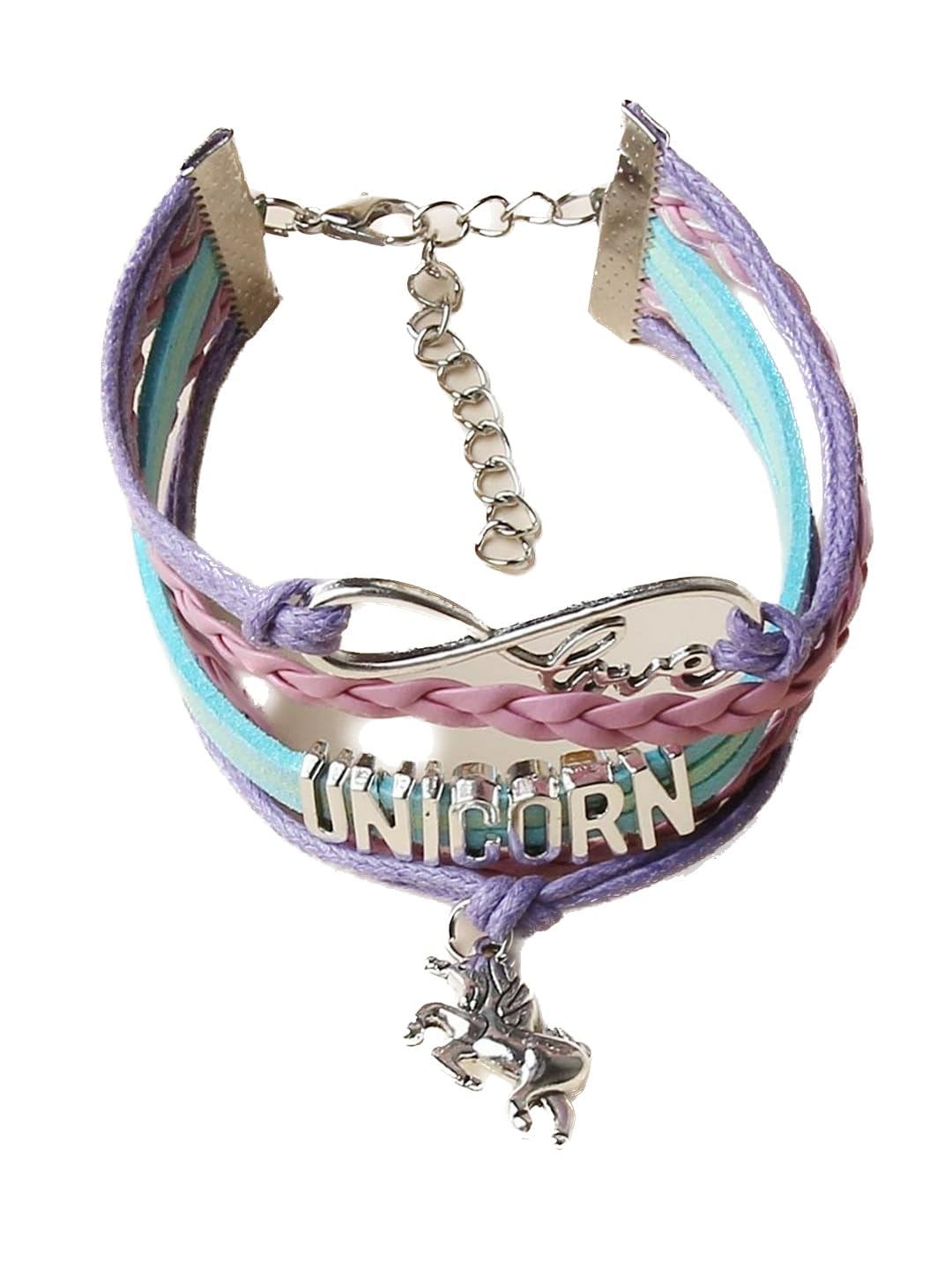 EL REGALO Boys Blue & Pink Wraparound Bracelet
