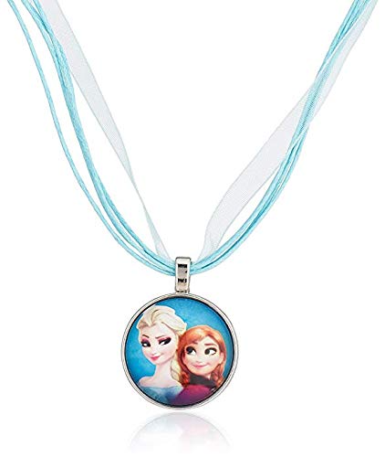 El Regalo 1 PC Cute & Princess Girls Kids Jewelry | Sophia, Cinderrella, Beela, Frozn, Alsa, Enna Pendant Necklaces for Girls Kids: Christmas Gift for Girls Kids (Alsa & Enna Princess)