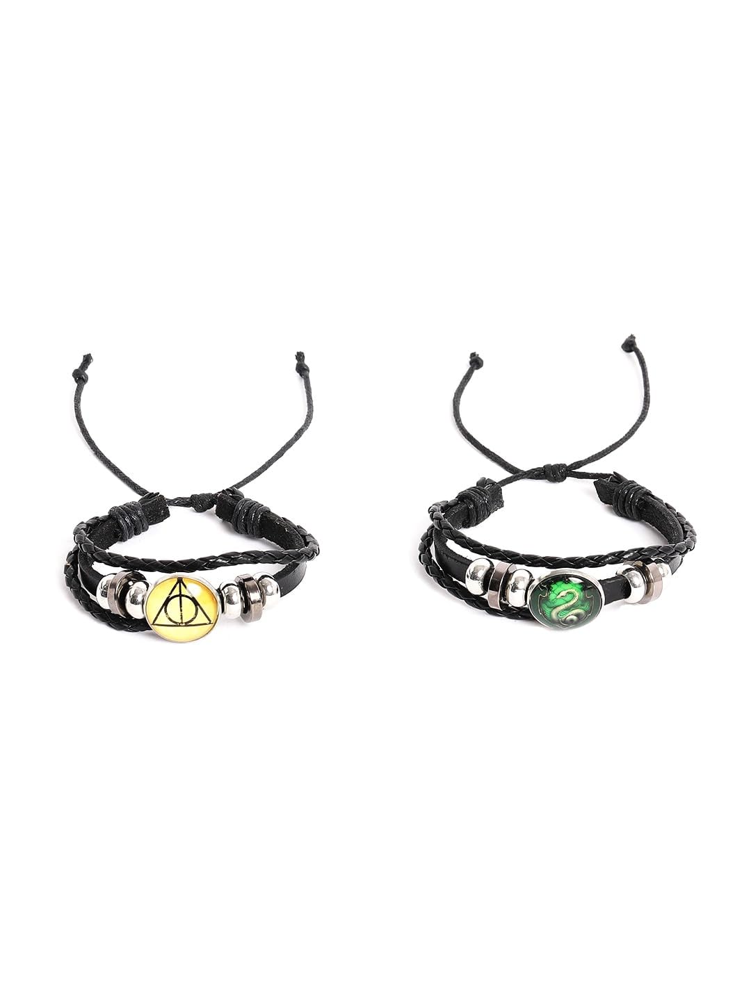 EL REGALO Kids Set Of 2 Alloy Wraparound Bracelet