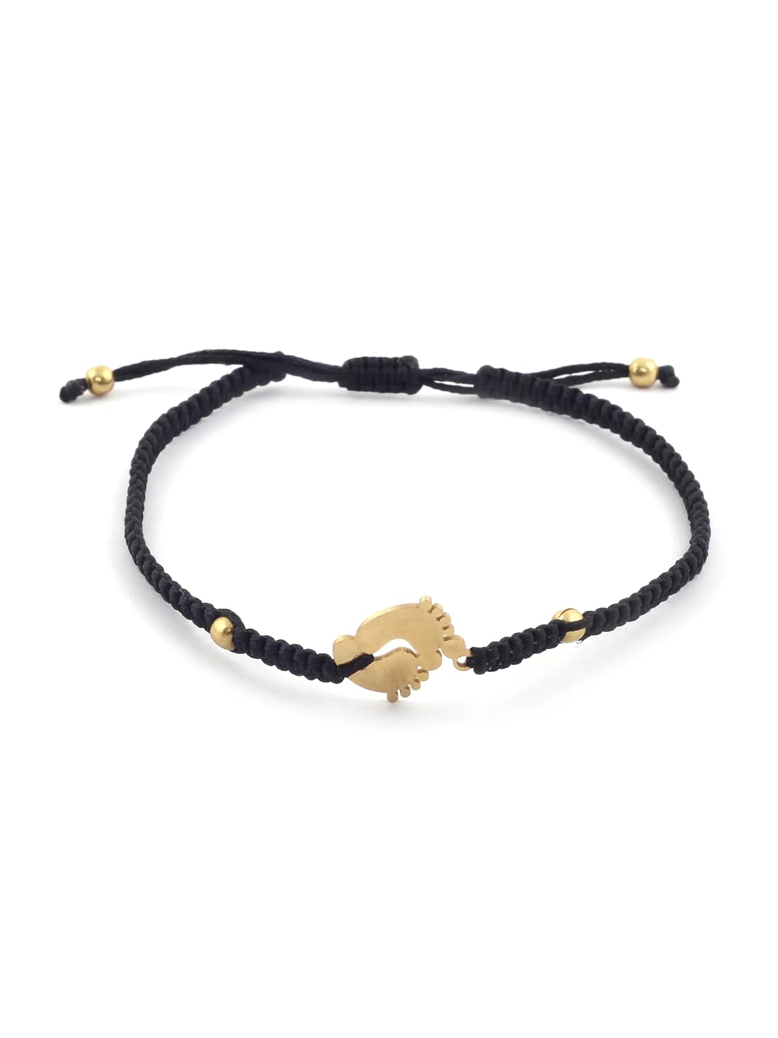 El Regalo Baby Feet WISH ANKLET/BRACELET | Baby Foot Nazarbattu Adjustable Anklet Cum Bracelet for Kids/Teens/Adults