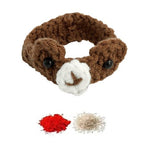 El Regalo Kids Rakhi- 1PC beautiful Hand Knitted Animals Kids Rakhi with, Rakhi Card in Rakhi Gift Box- Unique Adjustable, Soft, Knitted Rakhi for Babies/Toddlers/Kids (Bear Knitted Rakhi)
