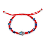 El Regalo Lucky Evil Eye Braided Adjustable Strand Macrame Bracelet for Unisex Adult