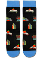 EL REGALO Blue Patterned Calf Length Socks