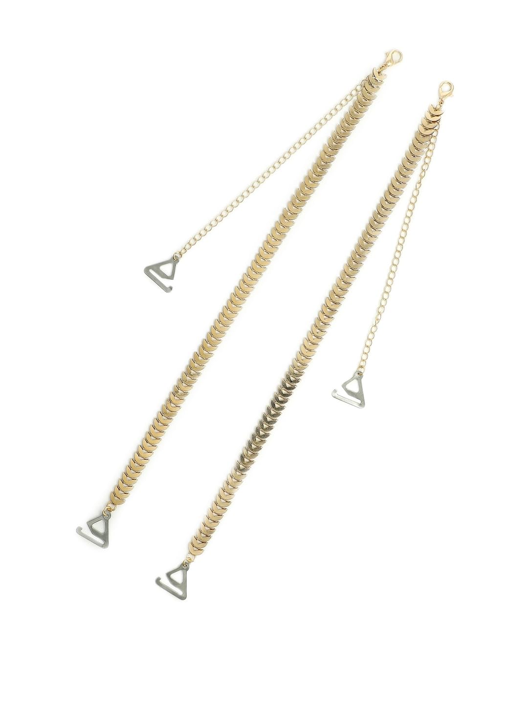 El Regalo Gold Toned Metal Anti Allegric Adjustable Bra Straps