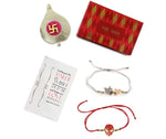 El Regalo 2 PCs Kids Rakhis Combo Set - beautiful 2 Kids Rakhis Set with shagun, Rakhi Message Card in Rakhi Gift Box for Little Brother/Niece/Nephew (Spiderman & Tom Jerry Rakhi)