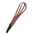 El Regalo Boho Double-Layer Wig Braid Shape Elastic Hairband/Headband For Girls & Women (Brown)