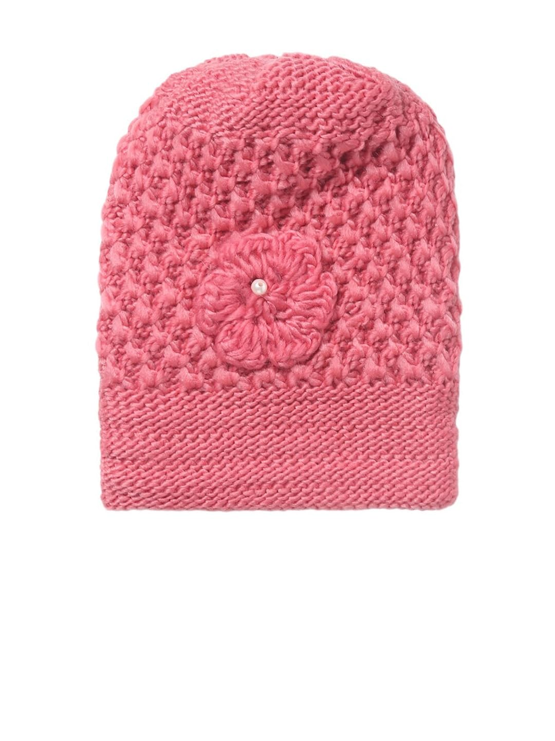 EL REGALO Unisex Kids Pink Beanie