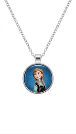 El Regalo Enchanted Tales Princess Pendant Necklace for Girls & Toddlers - Magical Character Jewelry for Birthdays, Parties & Gifting (Style-19)